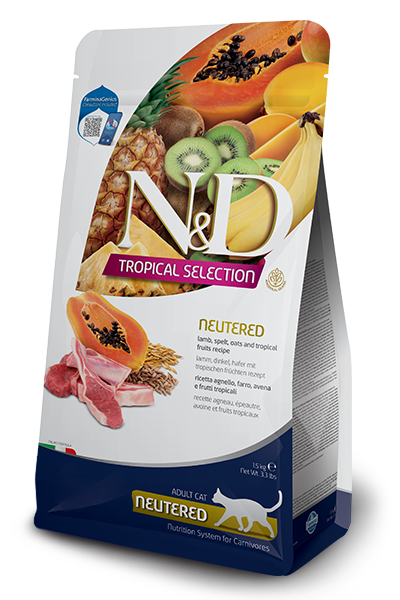 Farmina N&d tropical selection nourriture pour chat Stérilisé Agneau - CHAT NOURRITURE SÈCHE - Farmina - #original_value#