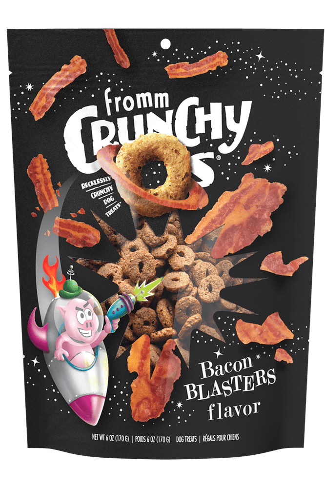 FROMM CRUNCHY OS BACON BLASTERS 26 OZ - Gaterie pour Chien - Fromm - FROMM CRUNCHY OS BACON BLASTERS 26 OZ