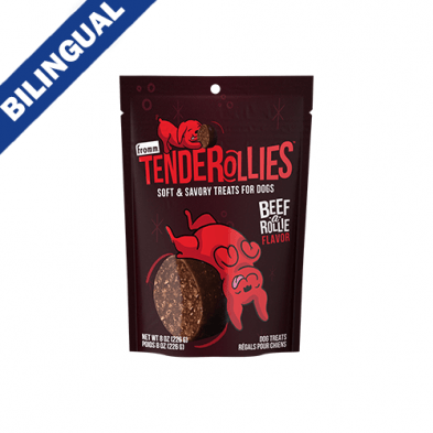 FROMM TENDEROLLIES BEEF-A-ROLLIE FLAVOR DOG TREATS - Gaterie pour Chien - Fromm - FROMM TENDEROLLIES BEEF-A-ROLLIE FLAVOR DOG TREATS