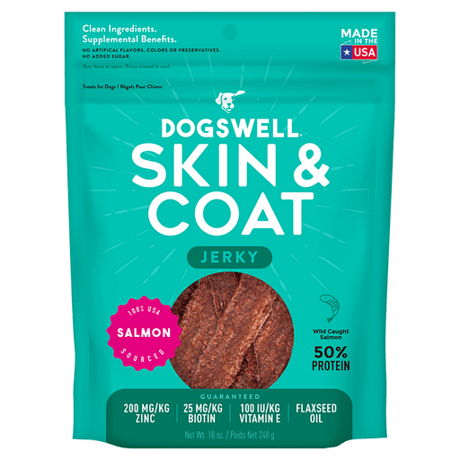 Gâteries séchées pour les hanches et les articulations, saumon pour chiens - Gaterie pour Chien - Dogswell - Gâteries séchées pour les hanches et les articulations, saumon pour chiens