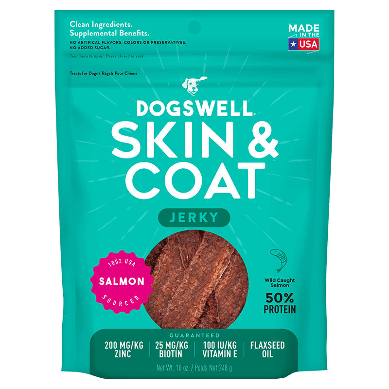 Gâteries séchées pour les hanches et les articulations, saumon pour chiens - Gaterie pour Chien - Dogswell - Gâteries séchées pour les hanches et les articulations, saumon pour chiens
