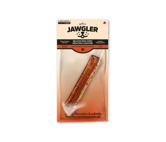 Jawgler Gâterie De Gélatine à Mâcher - Bacon & érable, Grand - jawgler - Jawgler Gâterie De Gélatine à Mâcher - Bacon & érable, Grand