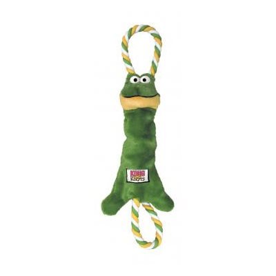 Kong Jouet en Peluche "Knots" Grenouille Moyenne / Grande - JOUET CHIEN - KONG - Kong Jouet en Peluche "Knots" Grenouille Moyenne / Grande