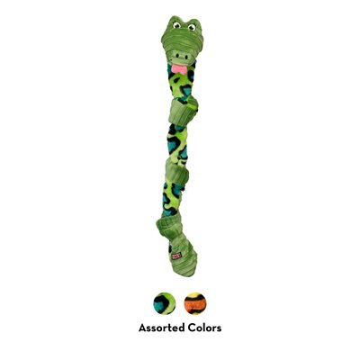 Kong Jouet en Peluche "Knots" Serpent Assorti Moyen / Grand - JOUET CHIEN - KONG - Kong Jouet en Peluche "Knots" Serpent Assorti Moyen / Grand