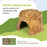 Living World – Cachette comestible, Souche d’arbre, brune, 150 g - Jouet Rongeur - Living World - Living World – Cachette comestible, Souche d’arbre, brune, 150 g