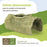 Living World – Cachette comestible, Tronc d’arbre, verte, 170 g - Jouet Rongeur - Living World - Living World – Cachette comestible, Tronc d’arbre, verte, 170 g