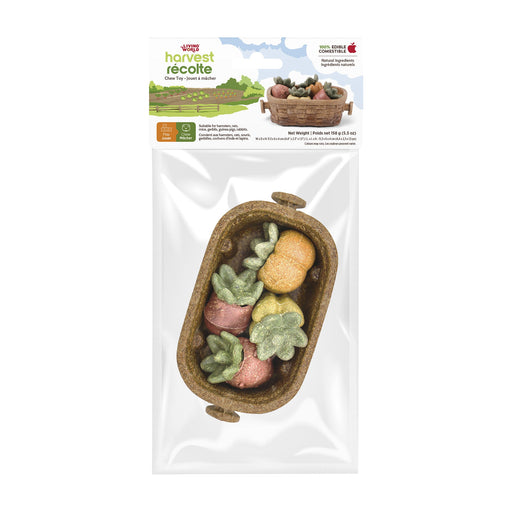 Living World – Jouet à mâcher comestible, Panier de récolte, multicolore, 158 g - Jouet Rongeur - Living World - Living World – Jouet à mâcher comestible, Panier de récolte, multicolore, 158 g