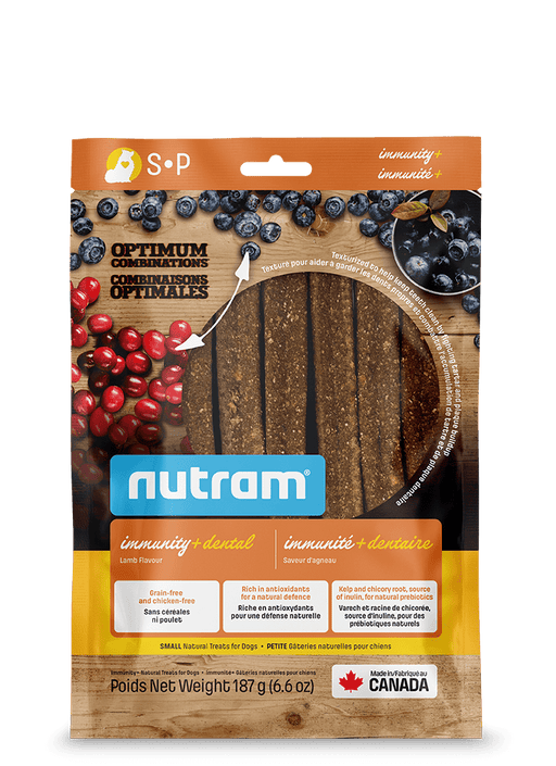 Nutram bâtonnets dentaires Immunité+ dentaire (produit du Canada) - Gaterie pour Chien - Nutram - #original_value#