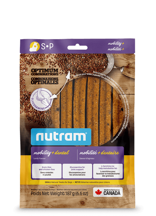 Nutram bâtonnets dentaires mobilité + dentaire (produit du Canada) - Gaterie pour Chien - Nutram - #original_value#