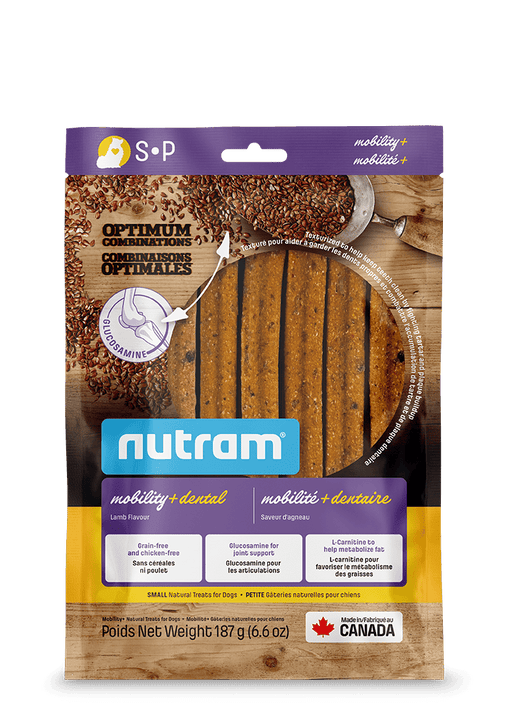 Nutram bâtonnets dentaires mobilité + dentaire (produit du Canada) - Gaterie pour Chien - Nutram - #original_value#