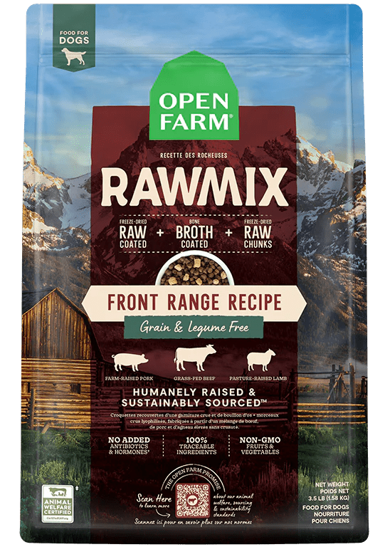 Open Farm RawMix Front Range sans grains pour chiens - Nourriture Chiens - Open Farm - Open Farm RawMix Front Range sans grains pour chiens