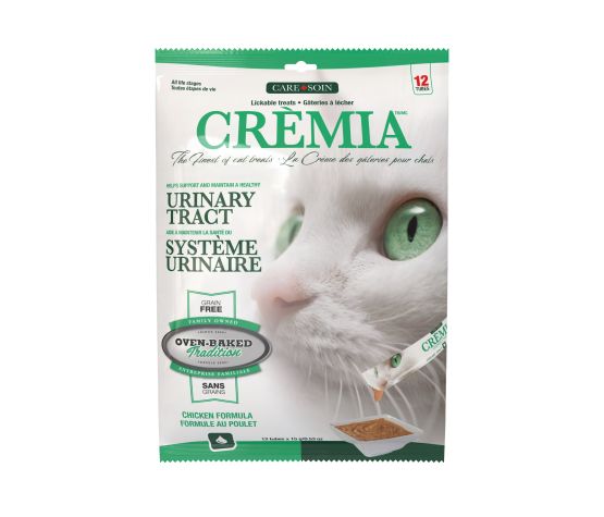 Oven Baked Crèmia – Gâteries à Lécher Pour Chat, Urinaire, Poulet, Paquet de 8 - Gateries pour chats - OVEN BAKED - #original_value#