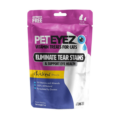 Pet Eyez pour chats élimine les taches autour des yeux