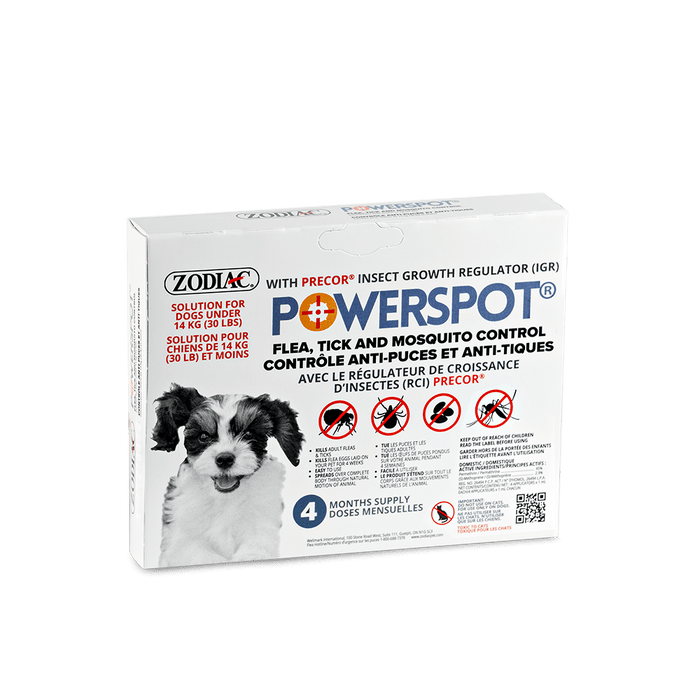 Power spot tue les tiques et les puces sur les chiens - Puces et Tiques - Zodiac - Power spot tue les tiques et les puces sur les chiens
