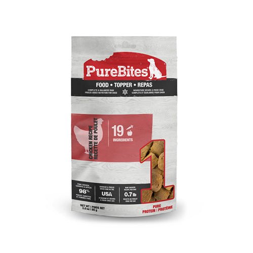 PureBites Poitrine de Poulet 85g pour chiens - Gaterie pour Chien - PureBites - PureBites Poitrine de Poulet 85g pour chiens