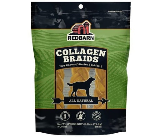 Redbarn Bâtonnet De Collagène Tressé, Petit - Gaterie pour Chien - Redbarn - #original_value#