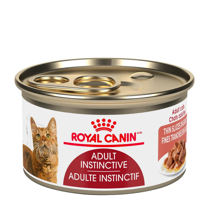 ROYAL CANIN ADULTE INSTINCTIF FINES TRANCHES EN SAUCE – nourriture en conserve pour chats, 85 g, (3 oz) - Nourriture Chats - animauxbouffe - ROYAL CANIN ADULTE INSTINCTIF FINES TRANCHES EN SAUCE – nourriture en conserve pour chats, 85 g, (3 oz)