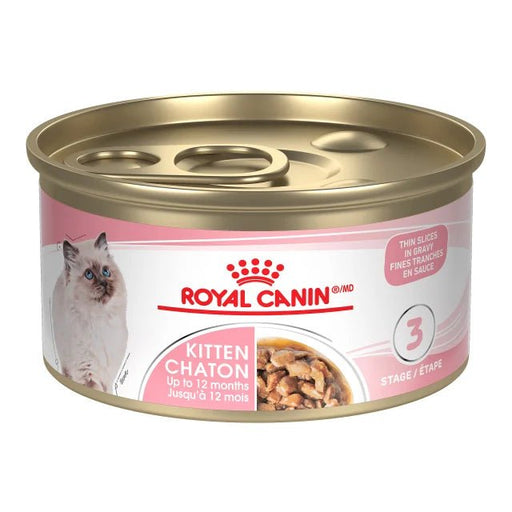 ROYAL CANIN CHATON FINES TRANCHES EN SAUCE - nourriture en conserve pour chatons, 85 g, (3 oz) - Nourriture Chats - animauxbouffe - ROYAL CANIN CHATON FINES TRANCHES EN SAUCE - nourriture en conserve pour chatons, 85 g, (3 oz)