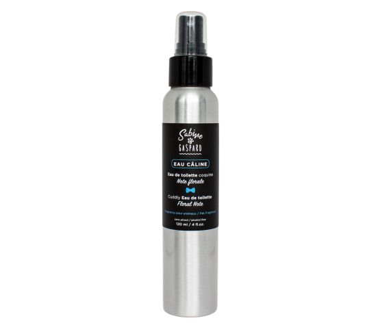 Sabine & Gaspard, Eau De Toilette «eau Câline» Note Florale 120ml - accessoires chiens - Sabine & Gaspard - Sabine & Gaspard, Eau De Toilette «eau Câline» Note Florale 120ml