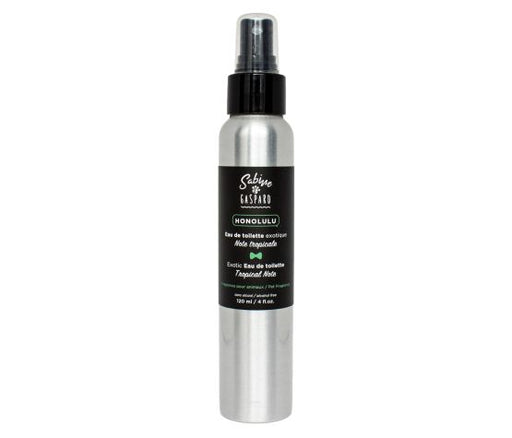 Sabine & Gaspard, Eau De Toilette «honolulu» Note Tropicale 120ml - accessoires chiens - Sabine & Gaspard - Sabine & Gaspard, Eau De Toilette «honolulu» Note Tropicale 120ml