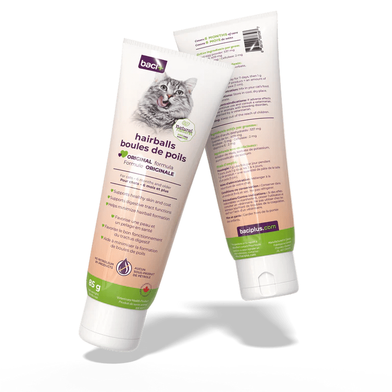 Traitement pour les boules de poil pour chats 85g - supplément pour chats - baci + - Traitement pour les boules de poil pour chats 85g