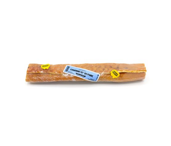 Wawwaw Couenne De Porc Pour Chien, 10" - OS DENTAIRE - Wawwaw - Wawwaw Couenne De Porc Pour Chien, 10"