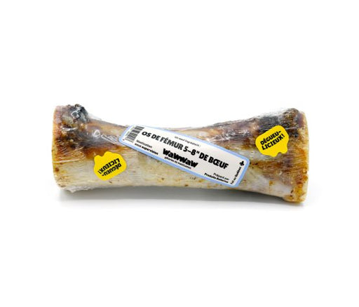 Wawwaw Os De Fémur De Boeuf (os à Moelle) Pour Chien, 5-8" - OS DENTAIRE - Wawwaw - Wawwaw Os De Fémur De Boeuf (os à Moelle) Pour Chien, 5-8"