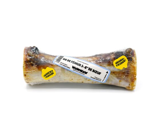 Wawwaw Os De Fémur De Boeuf (os à Moelle) Pour Chien, 5-8" - OS DENTAIRE - Wawwaw - Wawwaw Os De Fémur De Boeuf (os à Moelle) Pour Chien, 5-8"