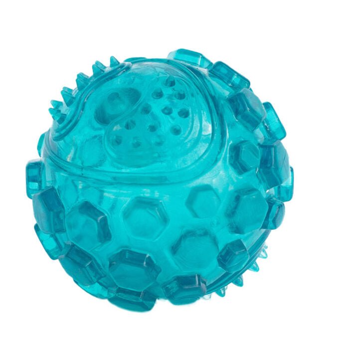 ZippyPaws – ZippyTuff Grande Balle Squeaker Turquoise 3" - JOUET CHIEN - ZippyPaws - ZippyPaws – ZippyTuff Grande Balle Squeaker Turquoise 3"