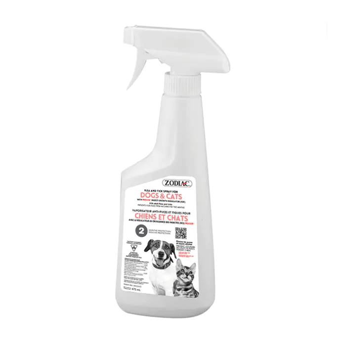 Zodiac pet spray puces tiques pour chiens et chats - Puces et Tiques - Zodiac - Zodiac pet spray puces tiques pour chiens et chats