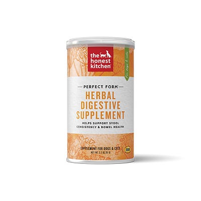 Honest kitchen perfect form supplément digestif aux herbes pour chien et chat