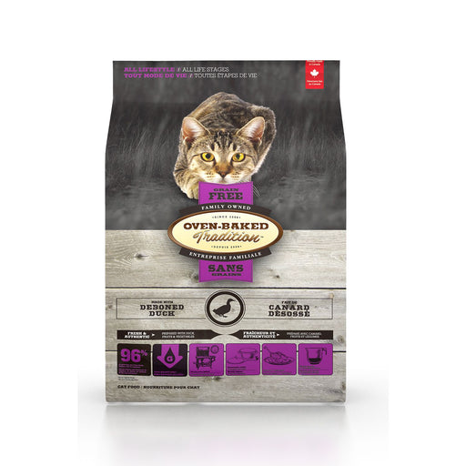 Oven-Baked Tradition canard nourriture sans grain chat (produit du Quebec)