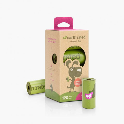 Earth rated sac de ramassage de selles a lavande