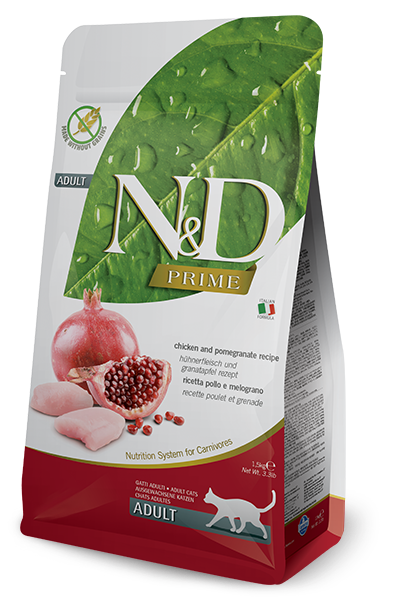Farmina n&d poulet et grenade nourriture pour chats adultes