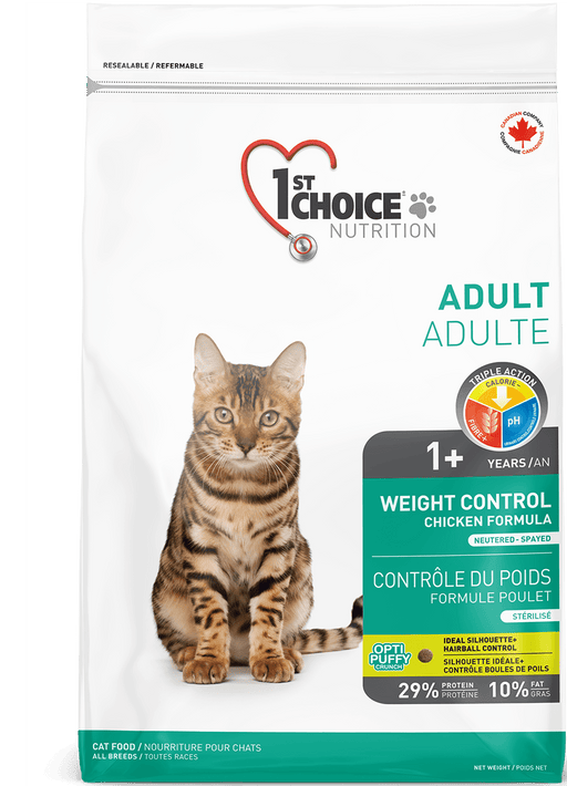 1ST Choice chat contrôle du poids - Nourriture pour chats - animauxbouffe - 1ST Choice chat contrôle du poids