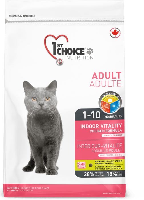 1ST Choice chat intérieur vitalité - Nourriture pour chats - Animaux Bouffe - 1ST Choice chat intérieur vitalité