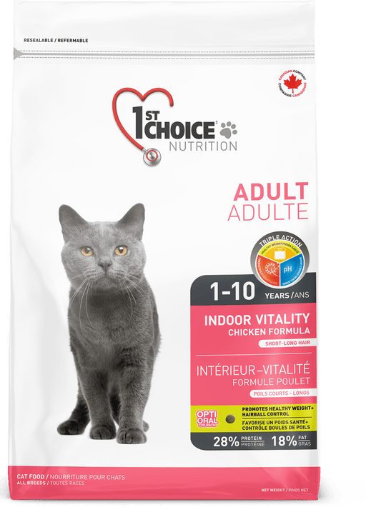 1ST Choice chat intérieur vitalité - Nourriture pour chats - Animaux Bouffe - 1ST Choice chat intérieur vitalité