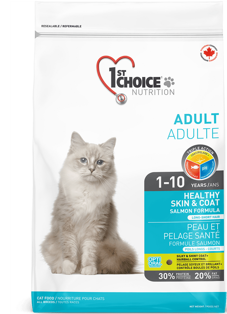 1ST Choice chat peau et pelage santé - Nourriture pour chats - animauxbouffe - 1ST Choice chat peau et pelage santé