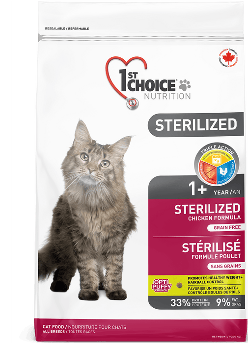 1ST Choice chat stérilisé - Nourriture pour chats - animauxbouffe - 1ST Choice chat stérilisé
