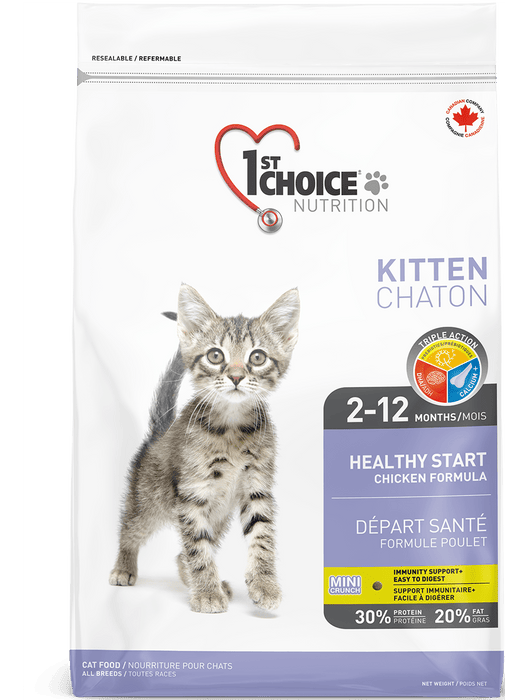 1ST CHOICE Chaton départ santé - Nourriture pour chats - Animaux Bouffe - 1ST CHOICE Chaton départ santé