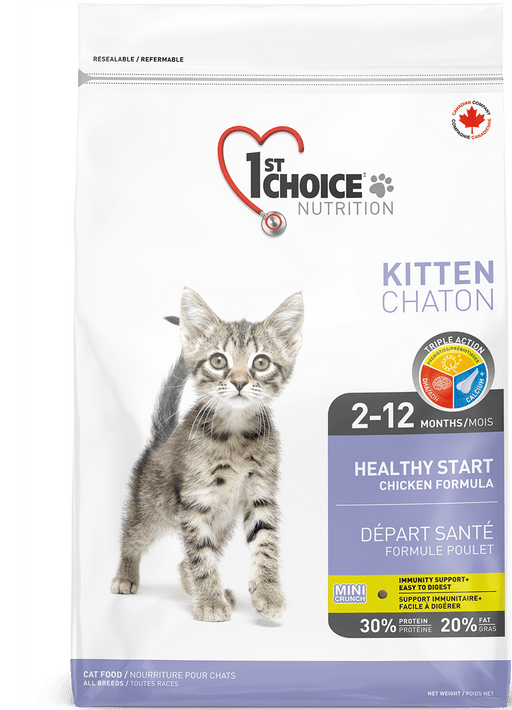 1ST CHOICE Chaton départ santé - Nourriture pour chats - Animaux Bouffe - 1ST CHOICE Chaton départ santé