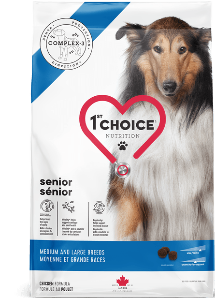 1ST Choice chien senior moyenne et grande races - Nourriture pour chiens - Animaux Bouffe - 1ST Choice chien senior moyenne et grande races