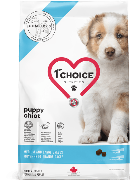 1ST Choice chiot moyenne et grande races - Nourriture pour chiens - Animaux Bouffe - 1ST Choice chiot moyenne et grande races
