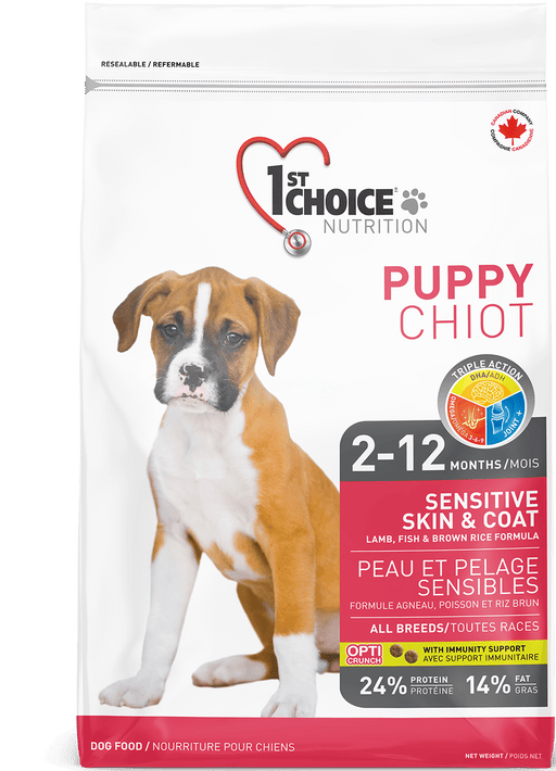 1ST Choice formule peau et pelage sensibles pour chiots de toutes races - Nourriture pour chiens - Animaux Bouffe - 1ST Choice formule peau et pelage sensibles pour chiots de toutes races