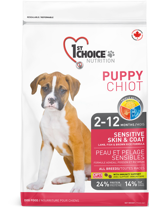 1ST Choice formule peau et pelage sensibles pour chiots de toutes races