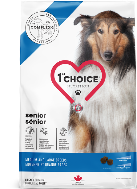 1ST Choice chien senior moyenne et grande races