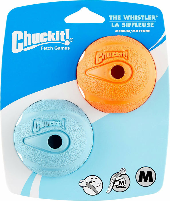 Chuck it balle siffleuse large pour chiens