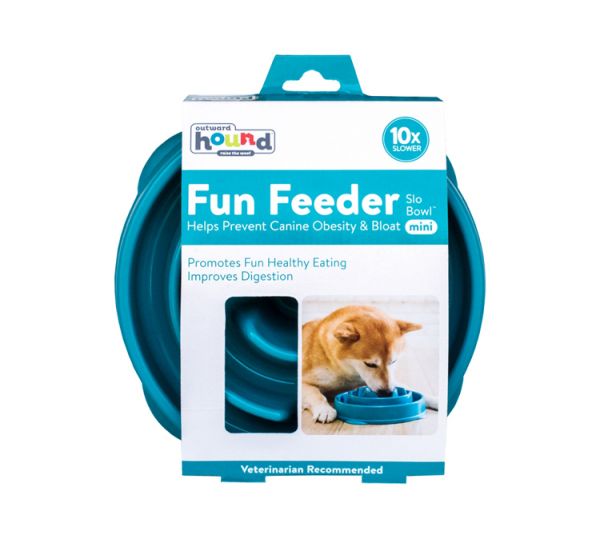 Outward Hound bol ralentisseur turquoise