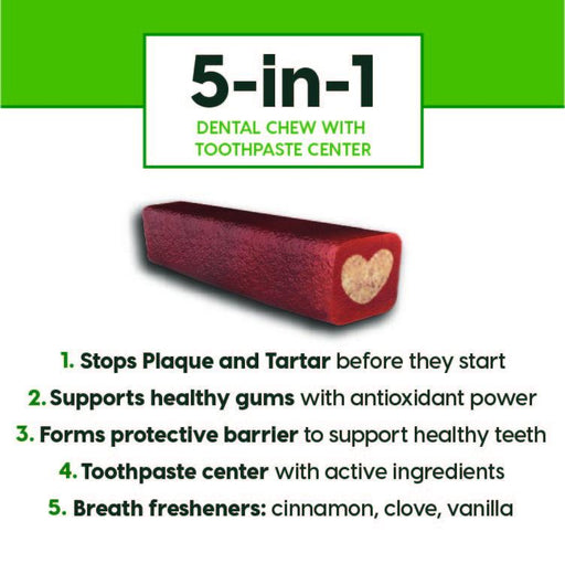 Ark naturals dentifrice dentaire sans brossage pour chien de 40lbs et plus UNITÉ