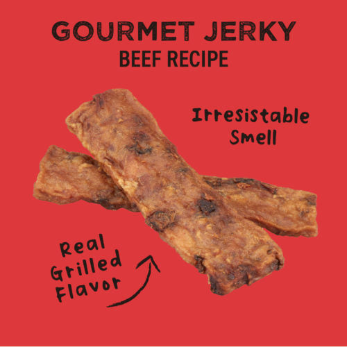 Wag more texas style boeuf jerky gâterie pour chiens